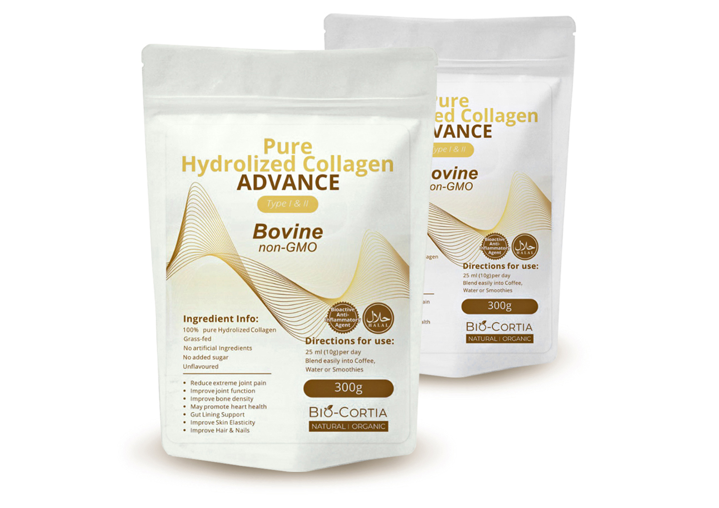 Bio-Cortia Hydrolized Collagen Advance 300g